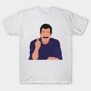 Modern Family Phil Thumbs Up Mustache Fan Art T-Shirt